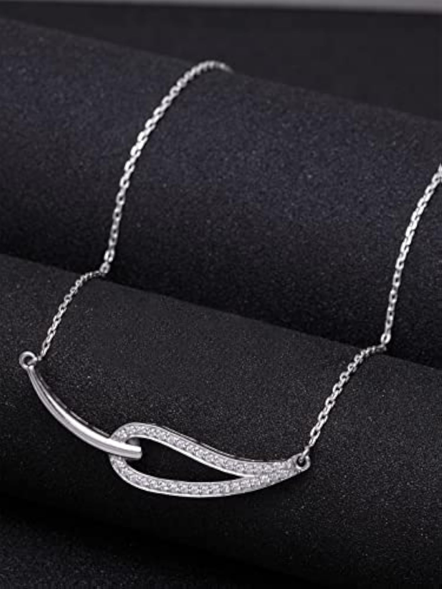 Women's 925 Sterling Silver Stella Pendant Earring Chain Gift